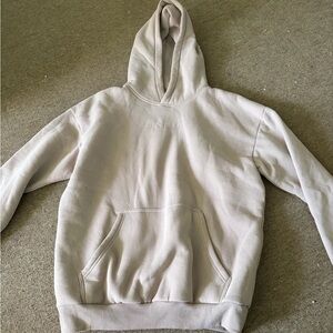 Comfrt Cream Hoodie with Front Pocket